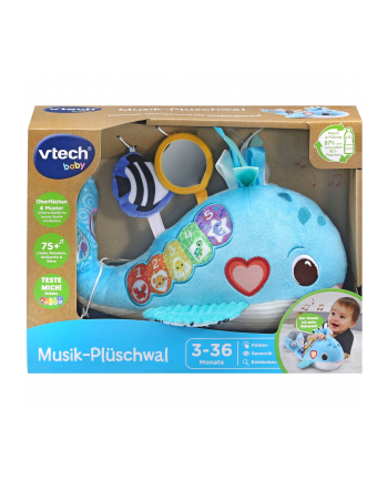 VTech music plush whale, cuddly toy