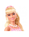 Mattel Barbie Signature The Movie - Margot Robbie as a Barbie doll from the movie in a pink and Kolor: BIAŁY check dress, toy figure - nr 2