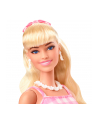 Mattel Barbie Signature The Movie - Margot Robbie as a Barbie doll from the movie in a pink and Kolor: BIAŁY check dress, toy figure - nr 8