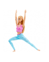 Mattel Barbie Made to Move with pink sports top and blue yoga pants doll - nr 3