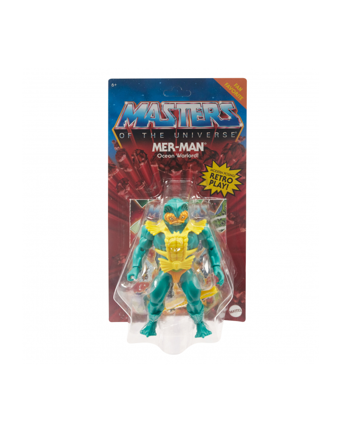 Mattel Masters of the Universe Origins Action Figure Mer Man, Toy Figure (14 cm) główny