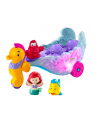 fisher price Fisher-Price Little People Disney Princess Ariel Sea Carriage Toy Figure - nr 1