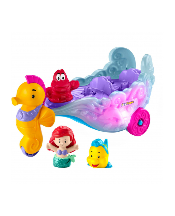 fisher price Fisher-Price Little People Disney Princess Ariel Sea Carriage Toy Figure