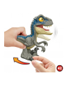 Mattel Jurassic World Mega Roar Velociraptor Blue, toy figure - nr 4