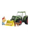 Schleich Farm World tractor with trailer, toy vehicle - nr 17