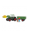 Schleich Farm World tractor with trailer, toy vehicle - nr 7