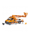 BRUD-ER Mercedes Benz Sprinter work platform, model vehicle (incl. light + sound module) - nr 8