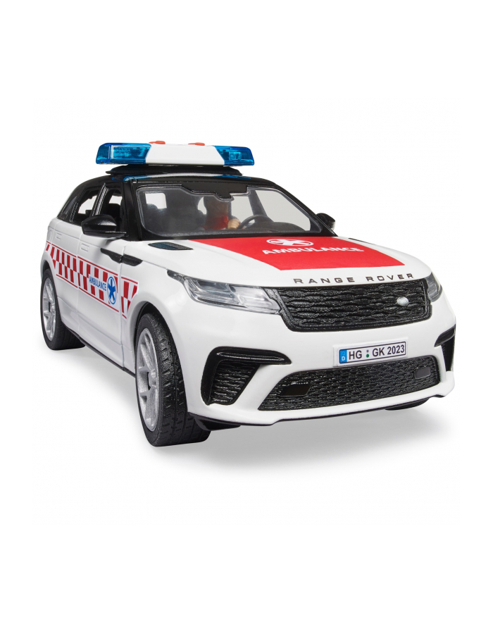 BRUD-ER Range Rover Velar emergency medical vehicle with driver, model vehicle (including light + sound module) główny