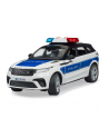 bruder bczerwonyher Range Rover Velar police vehicle with police officer, model vehicle (including light + sound module) - nr 10