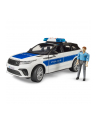 bruder bczerwonyher Range Rover Velar police vehicle with police officer, model vehicle (including light + sound module) - nr 1