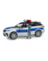 bruder bczerwonyher Range Rover Velar police vehicle with police officer, model vehicle (including light + sound module) - nr 7