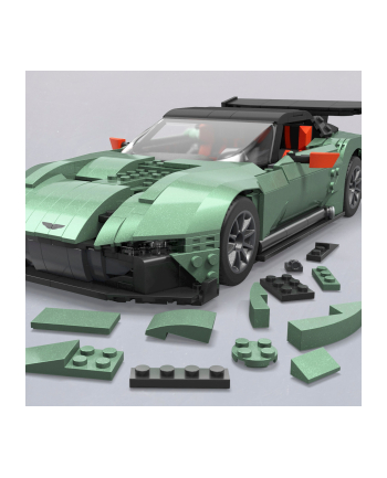 megabloks Mattel MEGA Hot Wheels Collector Aston Martin Vulcan Construction Toy (1:18 Scale)