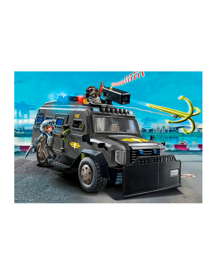 PLAYMOBIL 71144 City Action SWAT off-road vehicle, construction toy główny