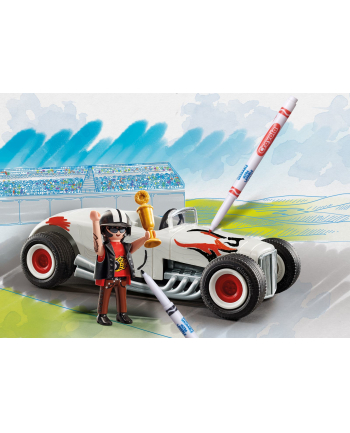 PLAYMOBIL 71376 Color racing car, construction toy