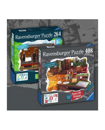 Ravensburger Puzzle X Crime: The Lost Fire (264 pieces)