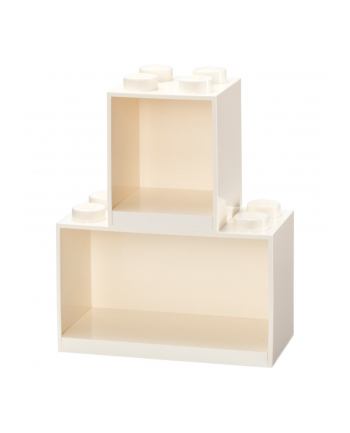Room Copenhagen LEGO Brick Shelf 8+4, Set 41171735 (Kolor: BIAŁY, 2 shelves)
