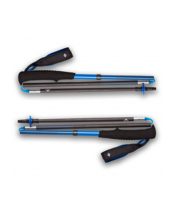 Black Diamond Trekking Poles Distance Carbon Z (blue, 1 pair, 115 cm)