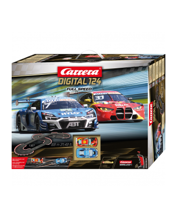 Carrera DIGITAL 124 DTM Full Speed, racetrack