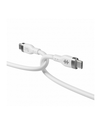 Hyper HyperJuice 240W Silicone USB-C/USB-C 2m biały (HJ4002WHGL)