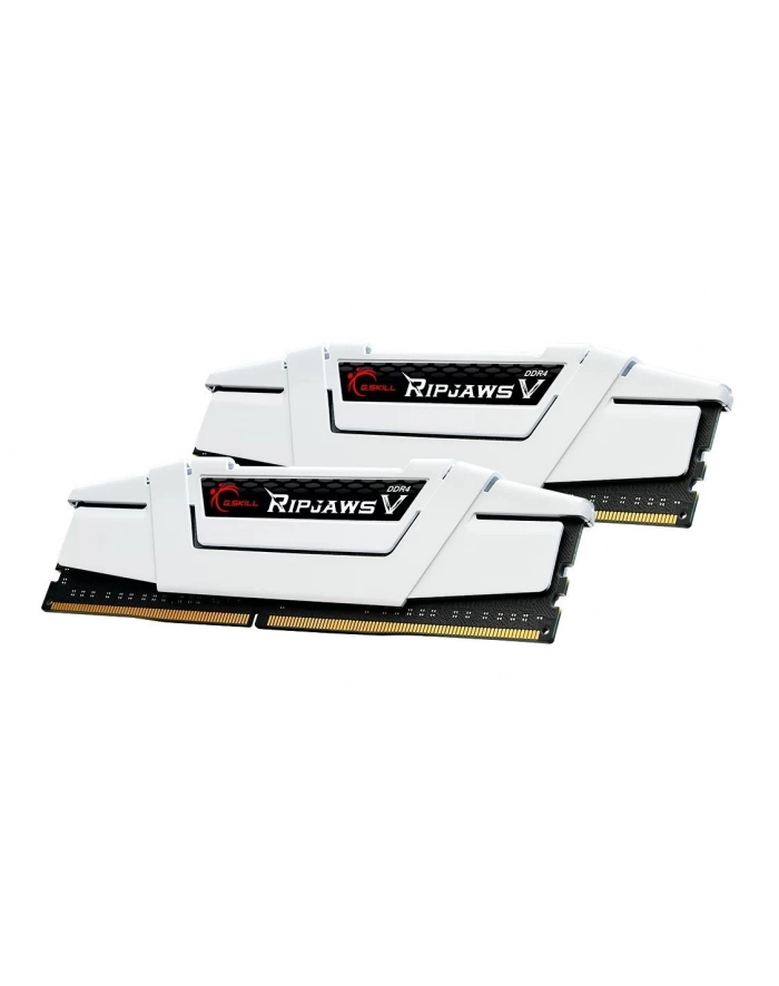 g.skill Pamięć PC - DDR4 32GB (2x16GB) RipjawsV 3600MHz CL18 XMP2 Biała główny