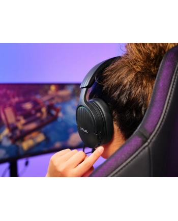 trust Słuchawki bezprzewodowe gamingowe GXT491 Fayzo czarne