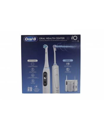 Braun Oral-B iO6 ' OxyJet Adult Rotating-oscillating toothbrush White