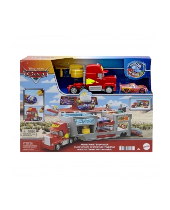 Cars Auta Maniek - Mobilny lakiernik Zmiana koloru HPD82 MATTEL