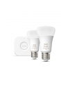 PHILIPS HUE White and color ambiance Zestaw startowy 2 szt. E27 1100lm (929002468810) - nr 8