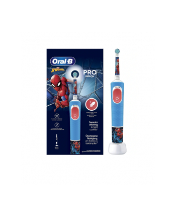 Oral-B Vitality Pro Kids 3+ Spiderman niebieski