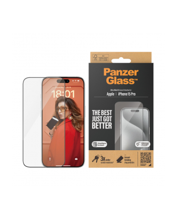 Panzerglass Ultra-Wide Fit Do Iphone 15 Pro