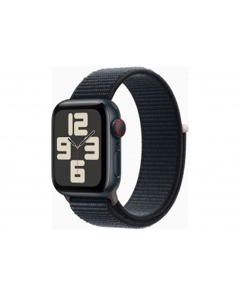 Apple Watch Se GPS Koperta 40mm z aluminium w kolorze północy z opaską sportową w kolorze północy (MRGE3ETA)