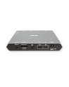 2-portowy przełącznik dokujący KVM USB-C DisplayPort 4K z Power Pass-through US3311 US3311-AT - nr 24