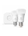 PHILIPS HUE White and color ambiance Zestaw startowy 2 szt. E27 1100lm (929002468810) - nr 14