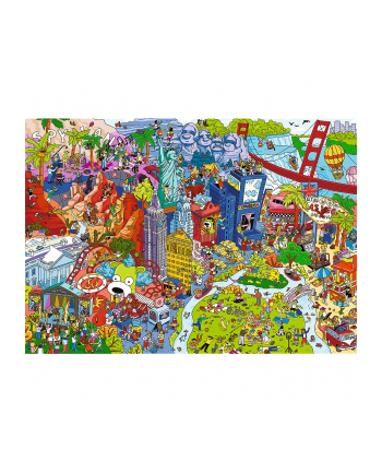 trefl PUZZLE 500 Spy Guy Lost Items USA 37480