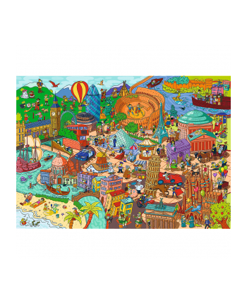 trefl PUZZLE 500 Spy Guy Lost Items Europe 37481