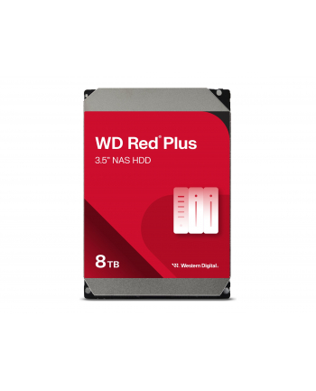 western digital Dysk twardy Red Plus 8TB 3,5 cala CMR 256MB/5640RPM Class