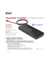 Club 3D HUB USB Club3D Thunderbolt4 11-in-1 HUB (CSV1581) - nr 37