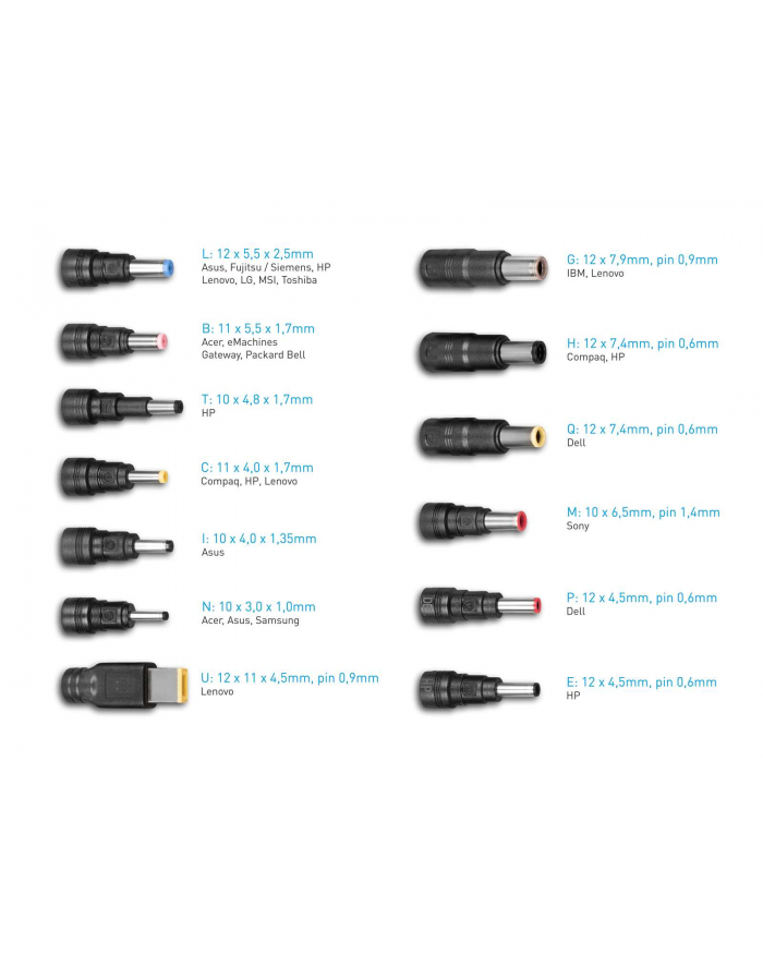 Avacom QuickTIP-CAR 18,5-20V, 3,25A, 65W, ADDC-UNV-A65W (ADDCUNVA65W) główny