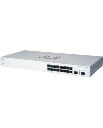 Cisco switch CBS220-16T-2G, 16xGbE RJ45, 2xSFP (CBS22016T2GEURF)