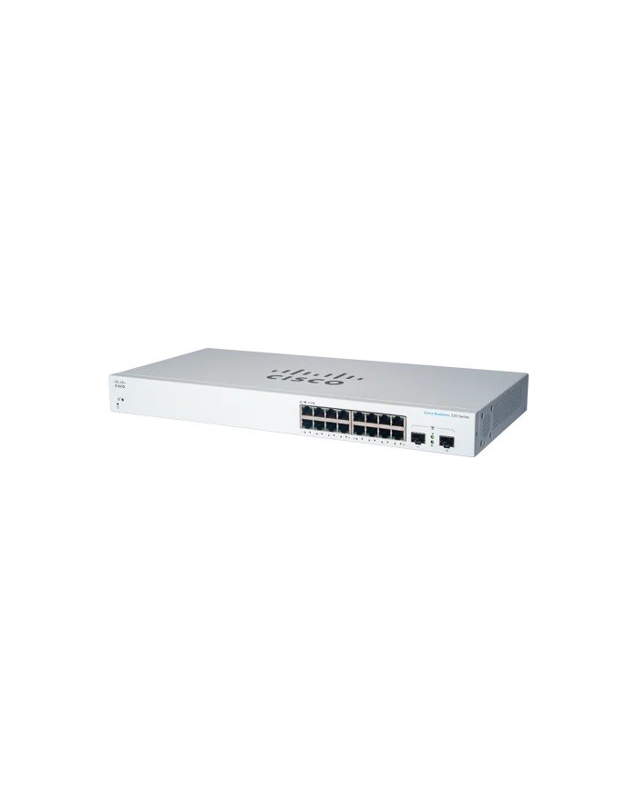 Cisco switch CBS220-16T-2G, 16xGbE RJ45, 2xSFP (CBS22016T2GEURF) główny