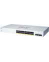 Cisco switch CBS220-24FP-4G, 24xGbE RJ45, 4xSFP, PoE+, 382W (CBS22024FP4GEURF) - nr 1