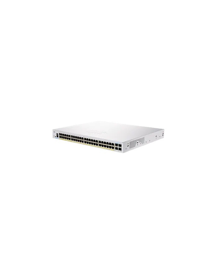 Cisco switch CBS250-48P-4G, 48xGbE RJ45, 4xSFP, PoE+, 370W (CBS25048P4GEURF) główny