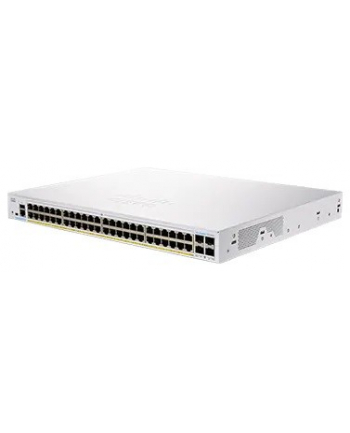 Cisco switch CBS250-48P-4G-UK, 48xGbE RJ45, 4xSFP, PoE+, 370W (CBS25048P4GUKRF)