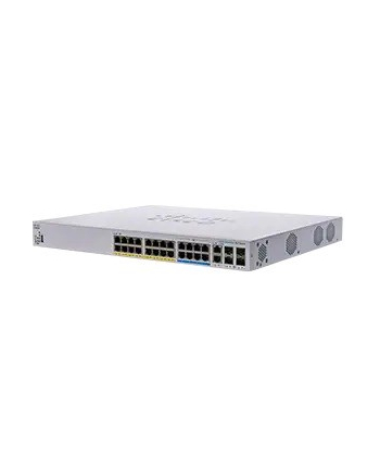 Cisco switch CBS350-24NGP-4X-UK, 16xGbE + 8x5GbE, 2x10GbE RJ45/SFP+, 375W, PoE (CBS35024NGP4XUKRF)