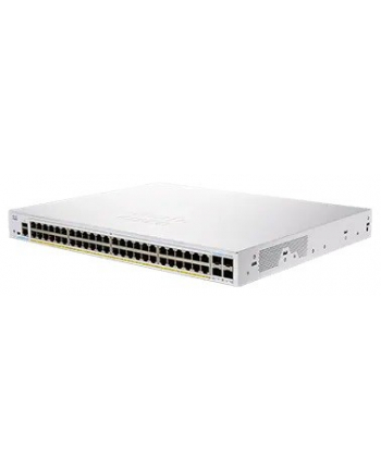 Cisco switch CBS350-48FP-4G-UK, 48xGbE RJ45, 4xSFP, PoE+, 740W (CBS35048FP4GUKRF)
