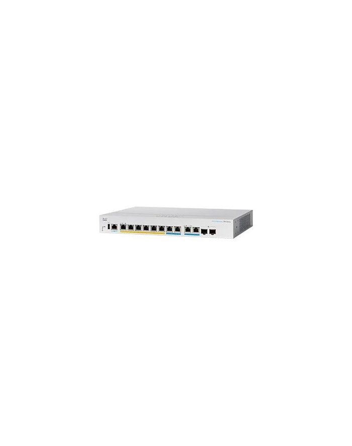 Cisco switch CBS350-8MGP-2X-EU, 6xGbE + 2x2.5GbE, 2xMultigigabit/SFP+, fanless, 124 W (CBS3508MGP2XEURF) główny