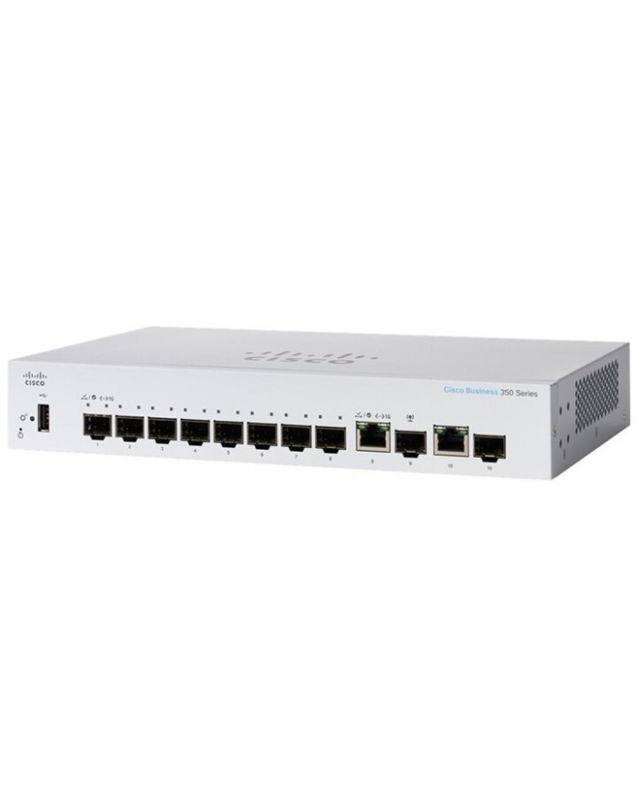 Cisco switch CBS350-8S-E-2G-EU, 8xGbE SFP, 2xGbE RJ45/SFP (CBS3508SE2GEURF) główny