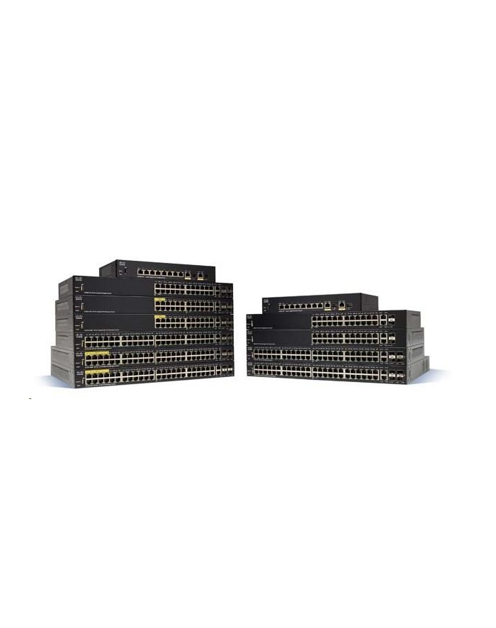 Cisco switch SX350X-24, 20x10GbE, 4x10GbE SFP+/RJ-45 REFRESH (SX350X24K9EURF) główny