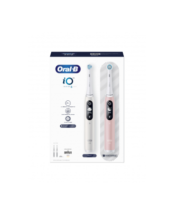 Oral-B iO Series 6 Duo White Pink Sand