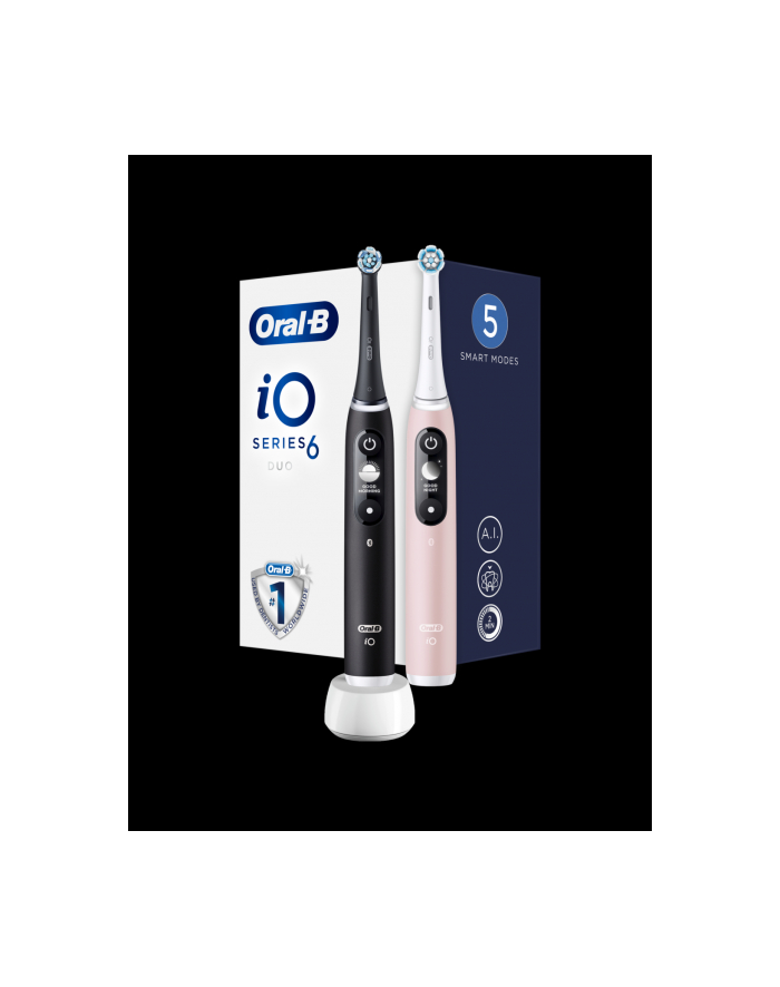 Oral-B iO Series 6 Duo Black/Pink główny